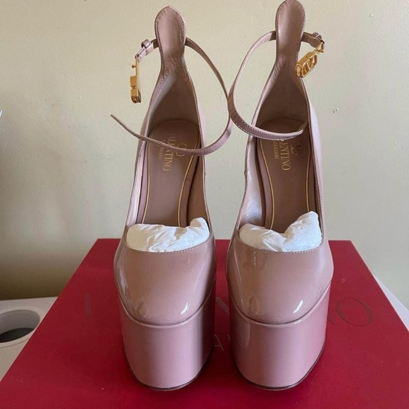 VALENTINO GARAVANI beige tan go-155 - Picture 3 of 6